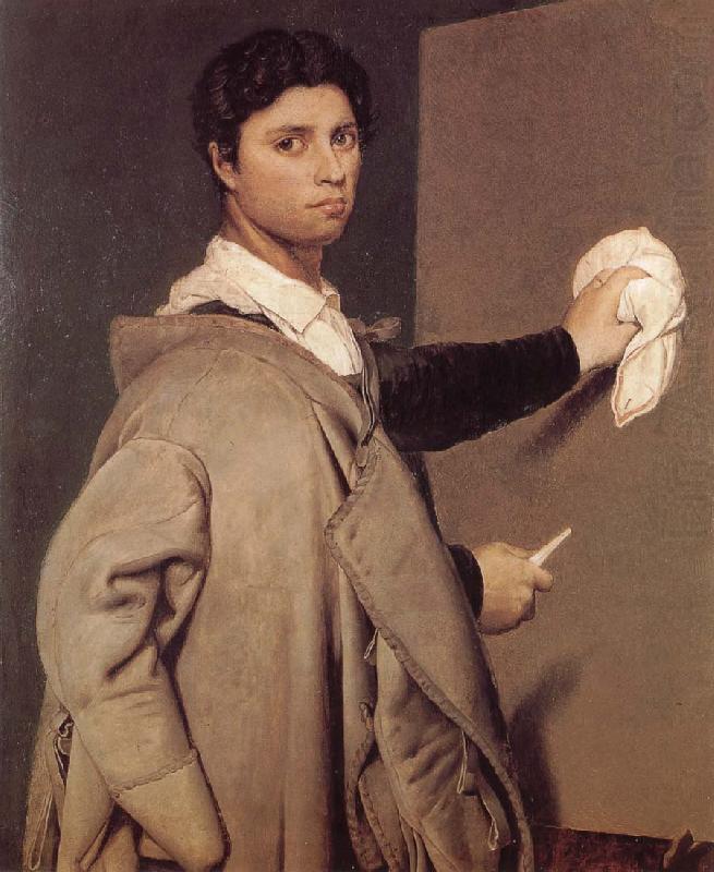 Self-portrait, Jean-Auguste Dominique Ingres